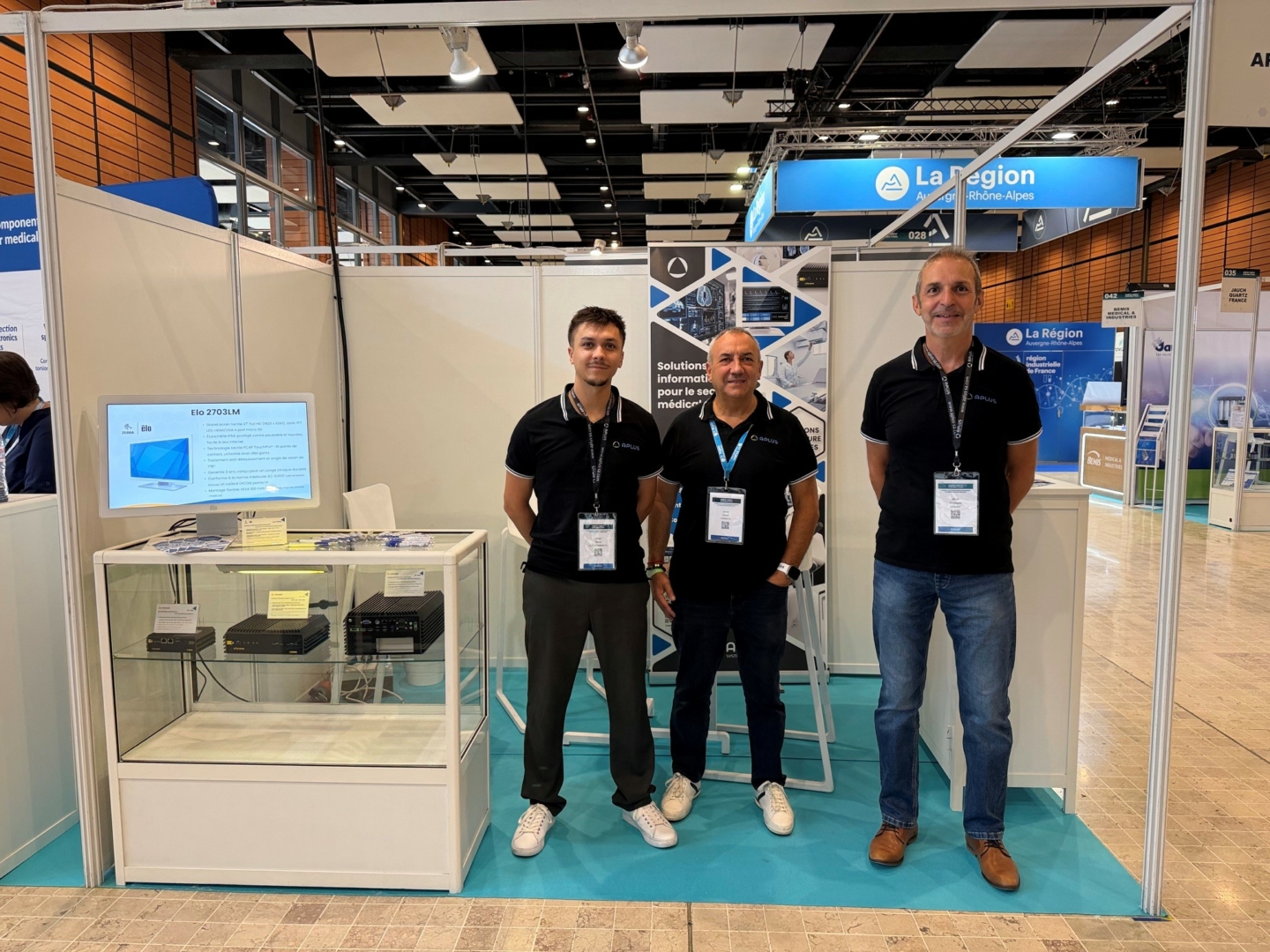 photo-groupe-stand1 Stand APLUS Système Automation à Medi'Nov Connection 2026